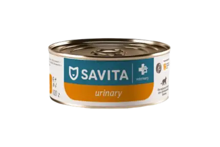 Купить savita vet urinary s/o консервы для взрослых кошек при мочекаменной болезни с птицей
