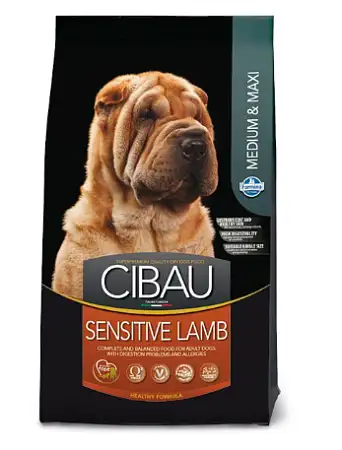 Купить farmina cibau sensitive medium & maxi lamb сухой корм для взрослых собак средних и крупных пород с чувствительным пищеварением с ягненком