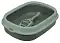 HOMECAT Frost Touch туалет для кошек с низким бортом и совком нефритовый