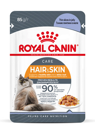 Купить royal canin паучи rc Кусочки в желе для кошек 1-7 лет: идеальная кожа и шерсть